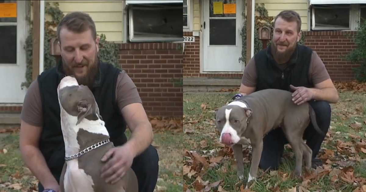 Dog Nudges Man Awake, Leading Him to Realize He Can Barely
Breathe